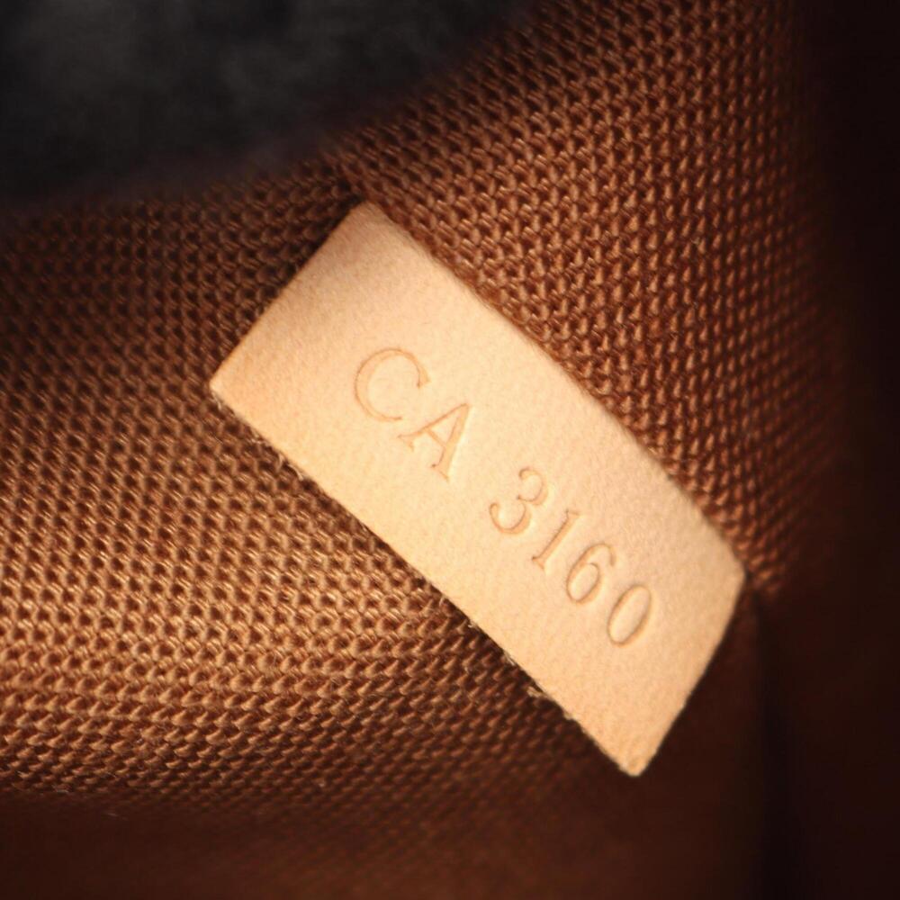 LOUIS VUITTON Authentic Brown Monogram Leather Tote Bag - Picture 5 of 9